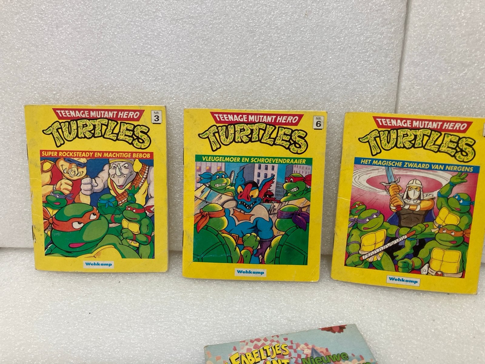 Vintage Teenage Mutant Hero Turtles stripboeken (3 stuks), Boeken, Stripboeken, Meerdere stripboeken, Ophalen of Verzenden, Zo goed als nieuw