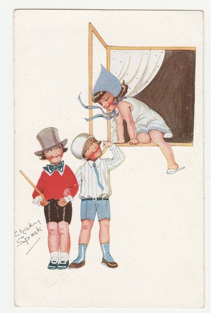 Kinderen.  Chicky Spark.  Illustrateurs.