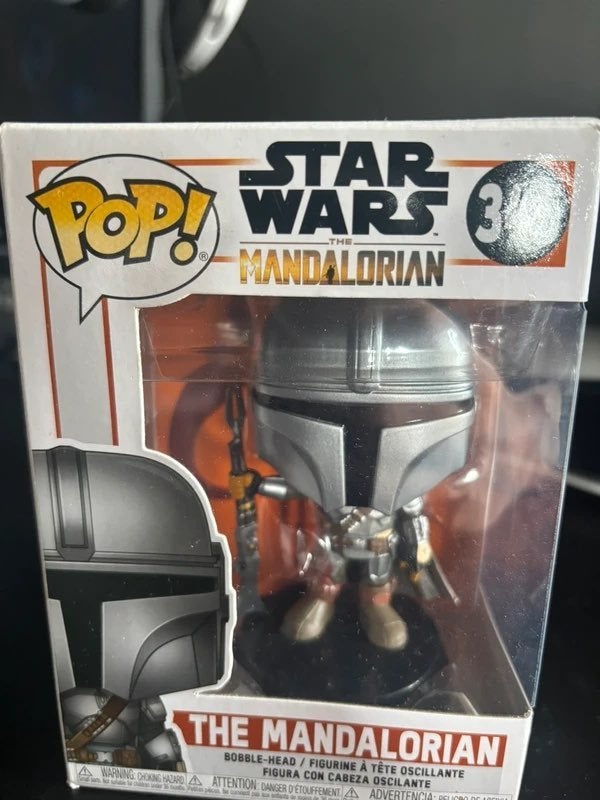Funko Pop: 345 The Mandalorian, Ophalen of Verzenden, Nieuw