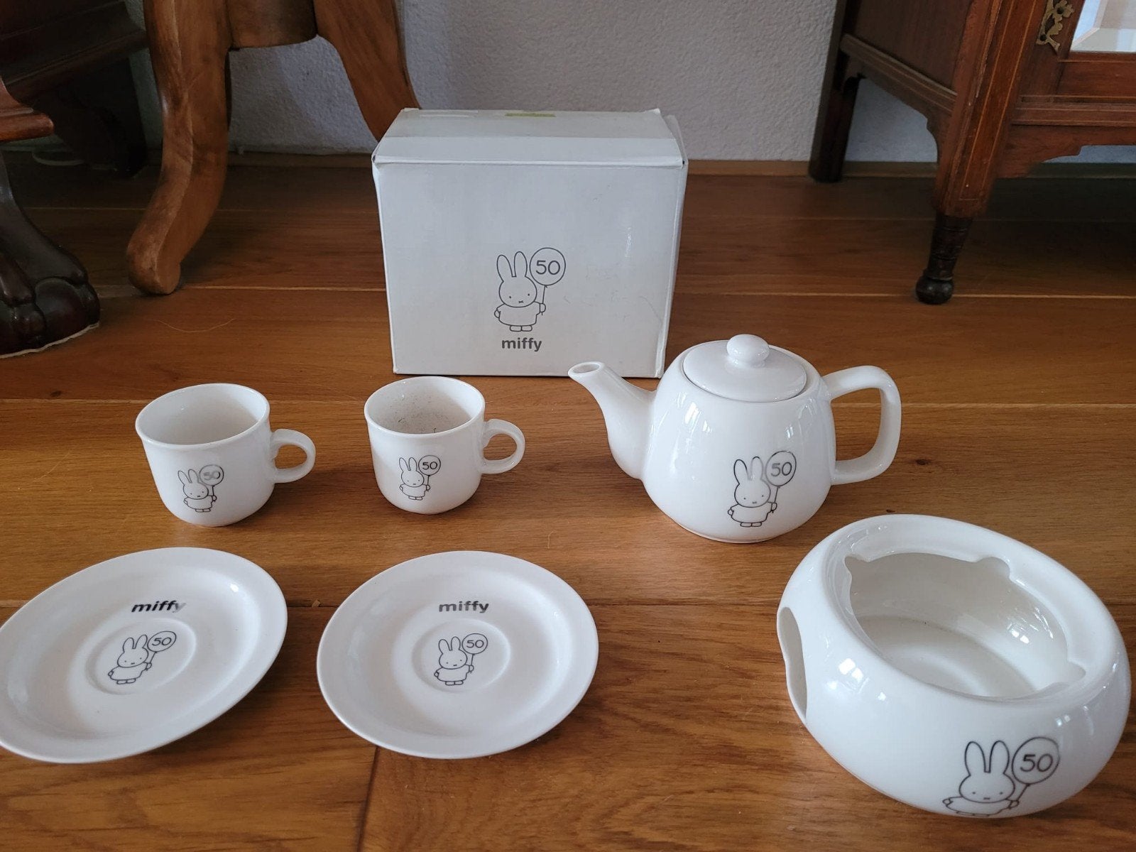 Nijntje servies speciale editie 50 jaar, Ophalen
