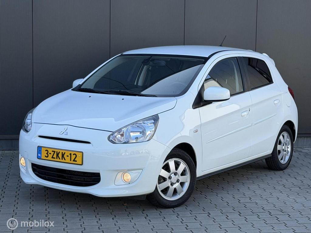 Mitsubishi Space Star 1.0 Bright | AIRCO | 5 DEURS | VELGEN, Voorwielaandrijving, Euro 5, Stof, Gebruikt