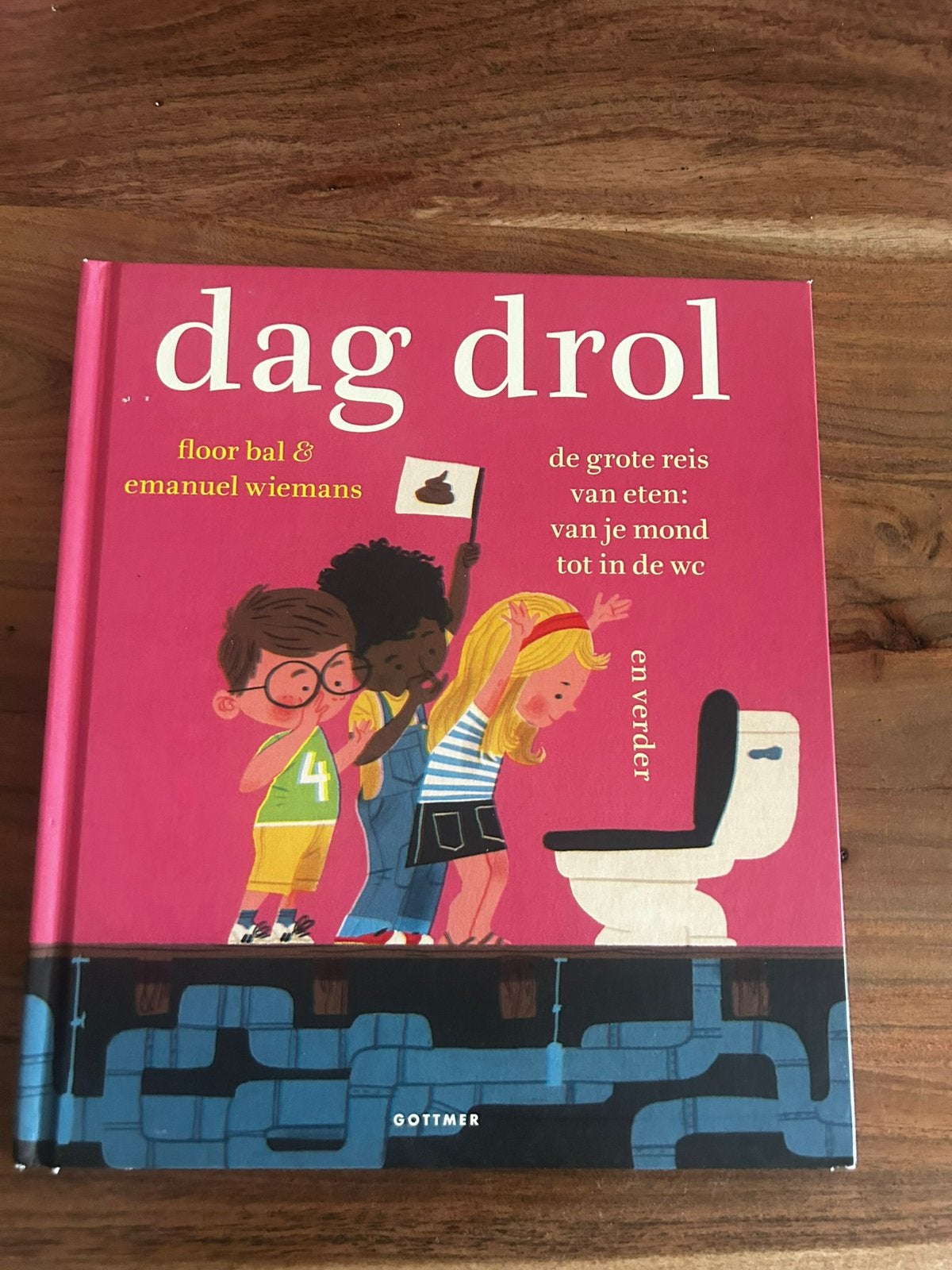 Prentenboek / voorleesboek Dag Drol in nieuwstaat, Ophalen of Verzenden, Zo goed als nieuw