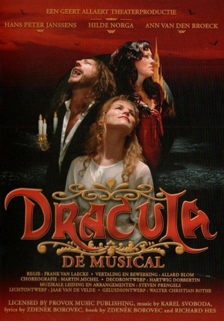 Dracula, de Musical, Alle leeftijden, Ophalen of Verzenden, Zo goed als nieuw