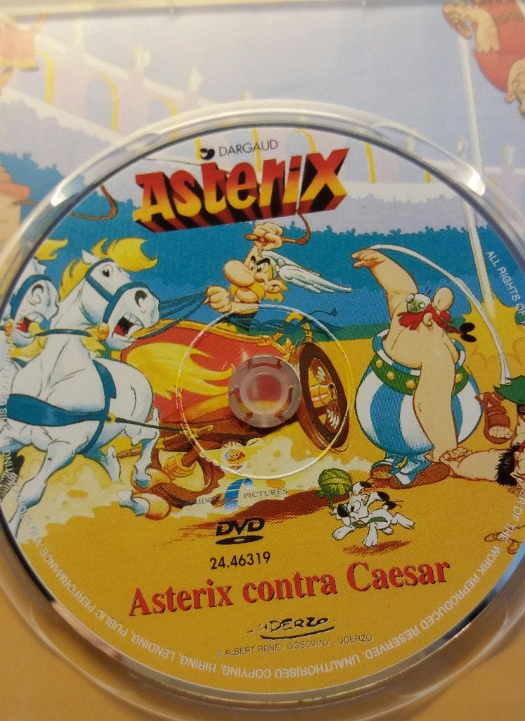 Asterix contra Caesar (DVD) - Zonder infopapier, Gebruikt, Animatie, Alle leeftijden, Ophalen of Verzenden