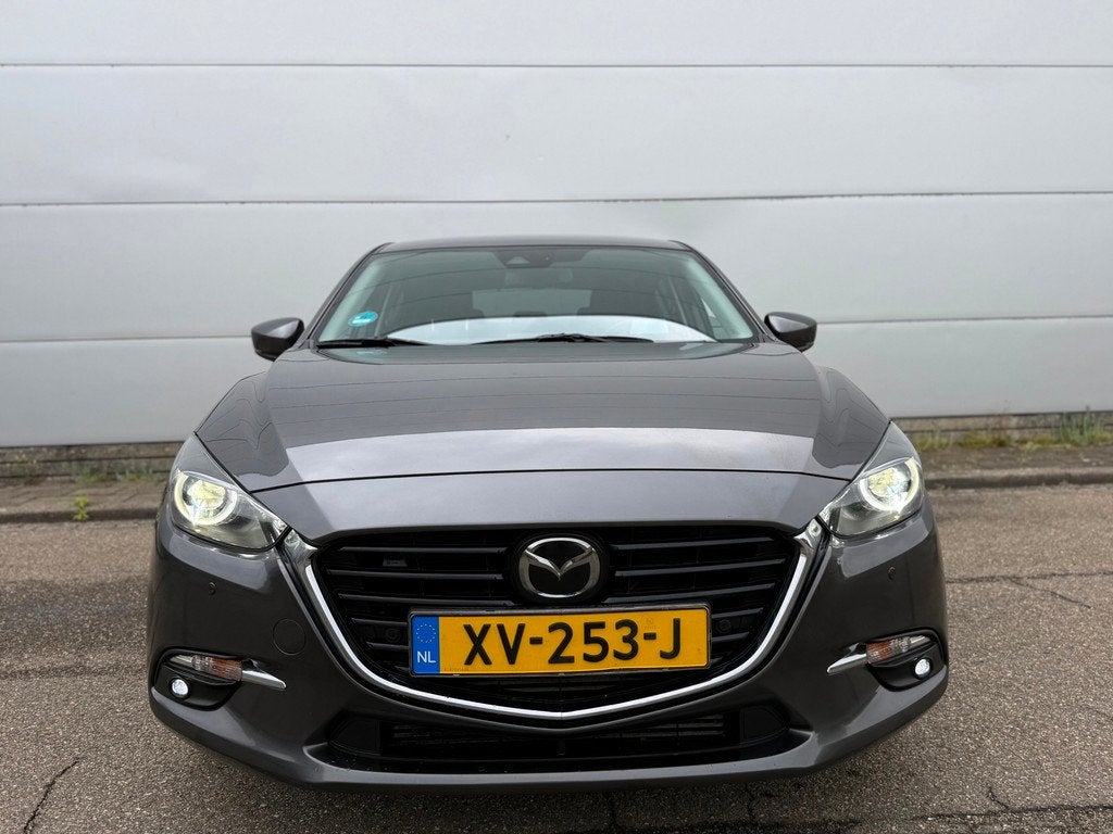 Mazda 3 2.2 SkyActiv-D 150 GT-M (bj 2019) XENON|HuD|LEER|BTW, Voorwielaandrijving, Gebruikt, 4 cilinders, 150 pk