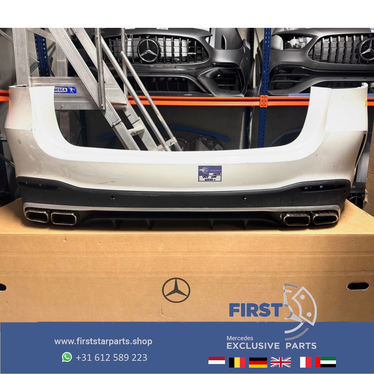 W167 BUMPER GLE63 AMG ACHTERBUMPER A1678851103 A1678858205 Z
