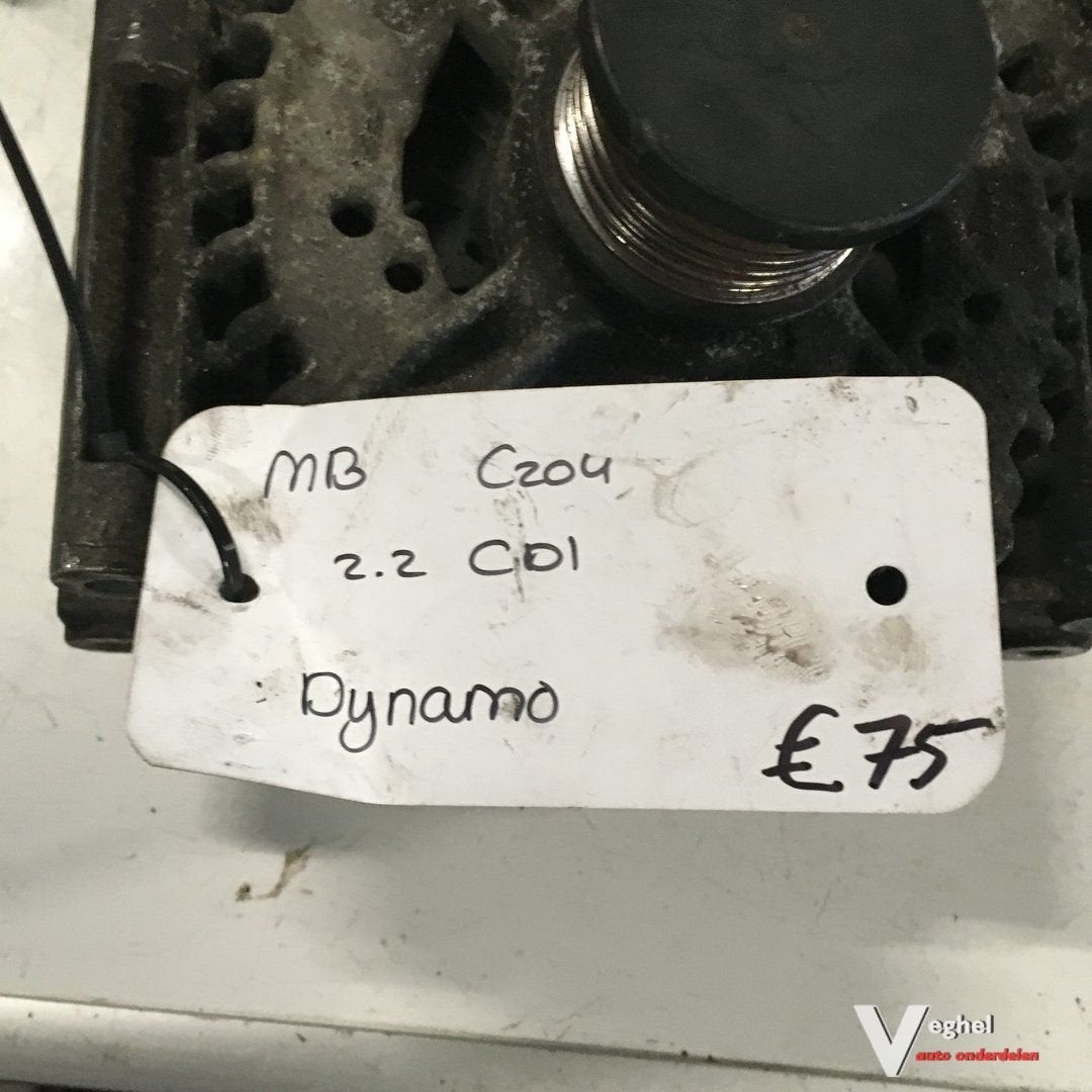 Mercedes C204 2.2 cdi Dynamo  A 013 134 90 02, Gebruikt, -, -, Ophalen of Verzenden