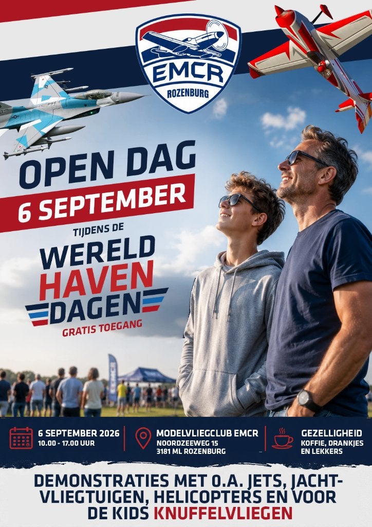 Open dag RC Vliegclub EMCR, Ophalen, Nieuw