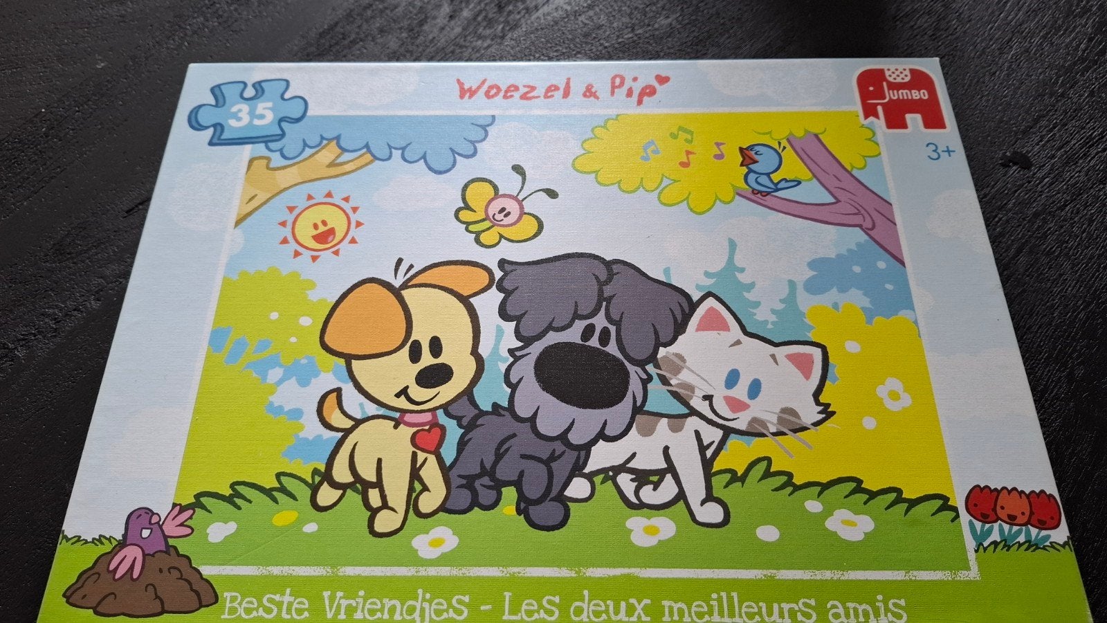 Woezel en Pip puzzel - Compleet en in goede staat, Ophalen, 10 tot 50 stukjes, Gebruikt, 2 tot 4 jaar