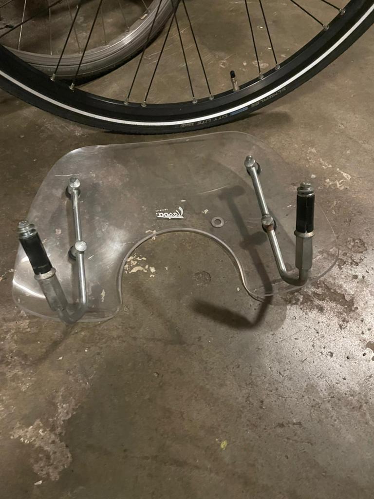 Vespa lx windscherm, Ophalen, Zo goed als nieuw, Overige typen, Vespa