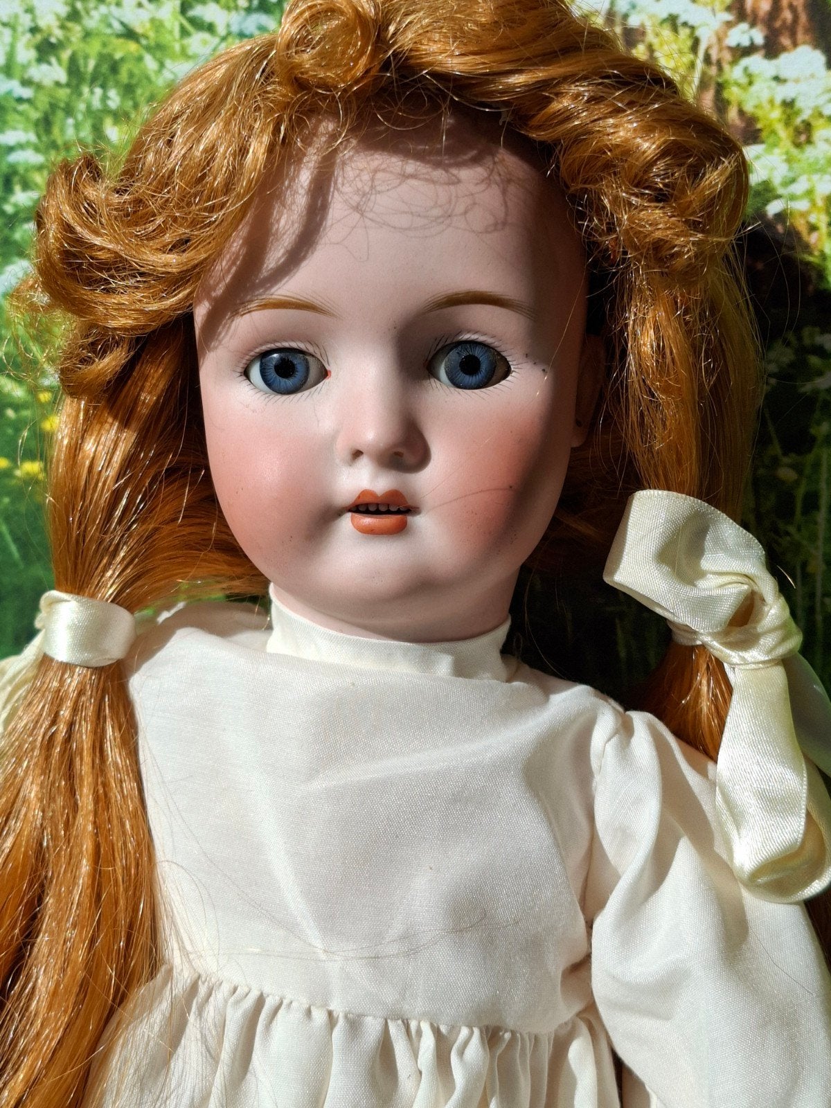 Antieke Wislizenus pop malnummer 476/416, 45 cm, Ophalen of Verzenden