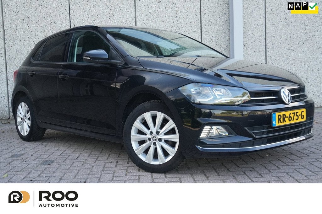 Volkswagen Polo 1.0 TSI Highline Automaat Dealer onderhouden, Auto's, Volkswagen, Gebruikt, Euro 6, 95 pk, Origineel Nederlands