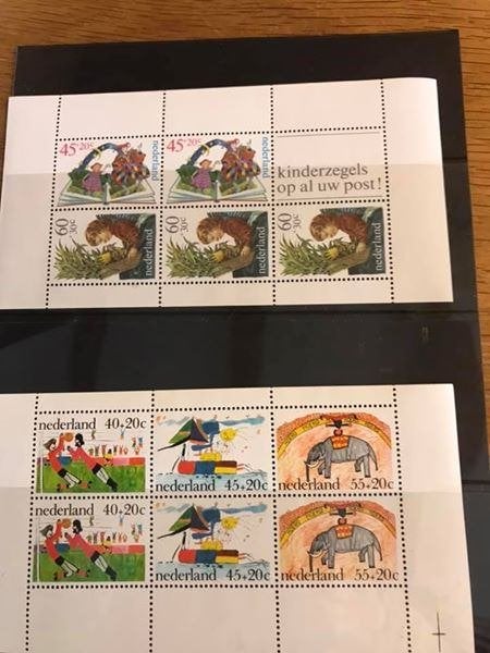velletjes gulden kinderpostzegel, Ophalen of Verzenden, Na 1940, Postfris