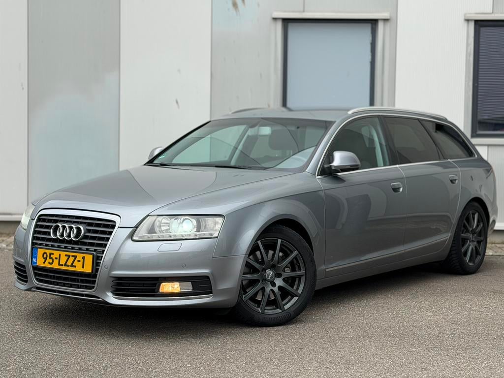 Audi A6 Avant 2.0 TFSI Pro line AUT Navi Xenon LED PDC 2010!, Euro 5, Stof, Zwart, 1984 cc
