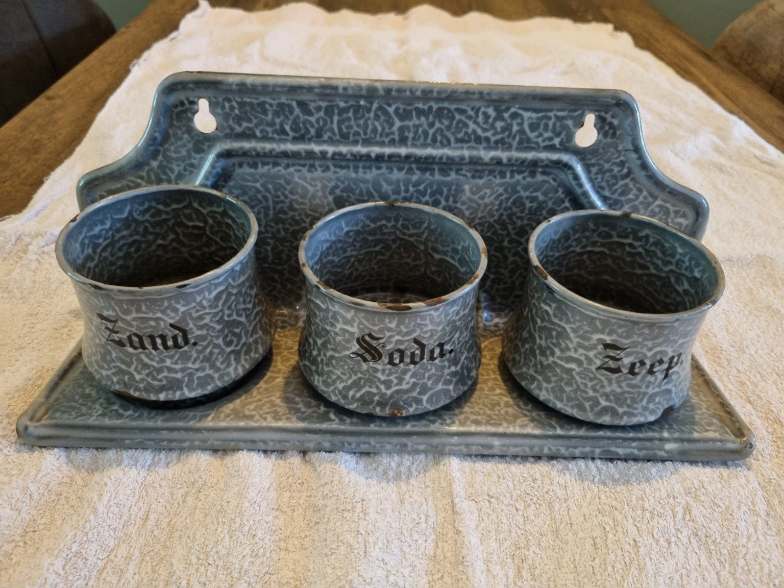 Zand zeep en soda, Ophalen of Verzenden
