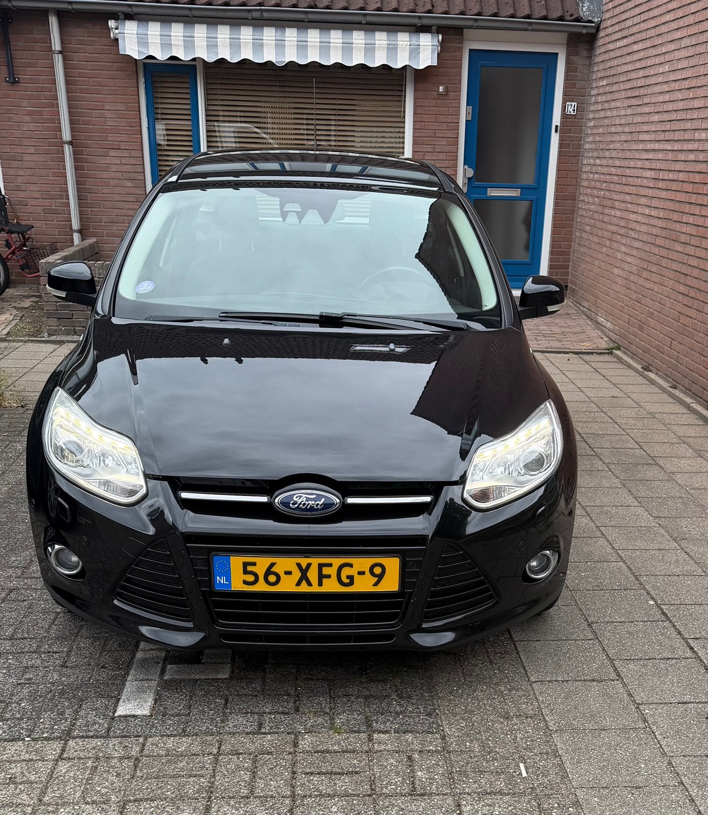 Ford Focus 1.6 Ecoboost 150pk 2012 Zwart, Auto's, 1596 cc, 4 cilinders, Zwart, Origineel Nederlands
