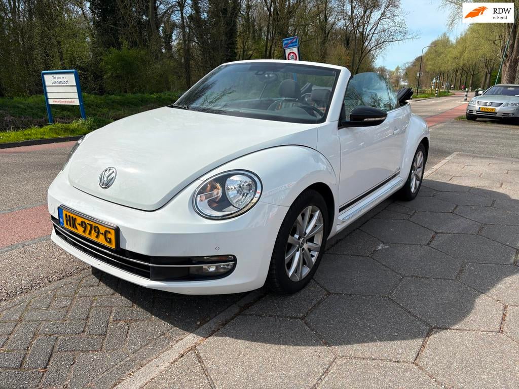 Volkswagen Beetle Cabriolet 1.2 TSI Design BlueMotion NWE DI, Voorwielaandrijving, Stof, Gebruikt, 4 cilinders