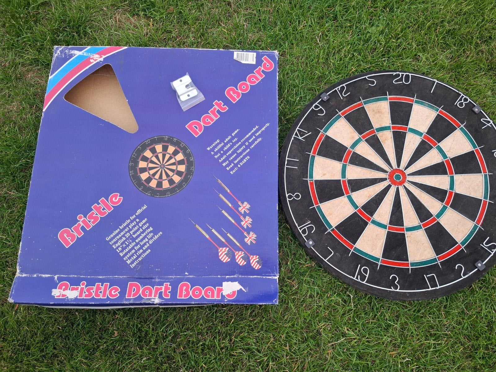 Nieuw bristle dartboard dartbord, Ophalen, Nieuw, Dartbord
