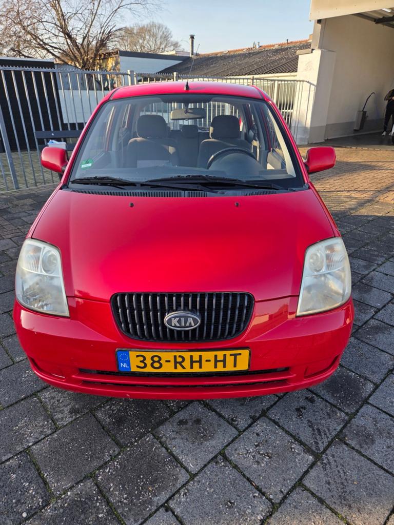 Kia Picanto 1.0 2005 Rood, Auto's, Kia, Particulier, Picanto, ABS, Benzine, B, Hatchback, Handgeschakeld, Origineel Nederlands
