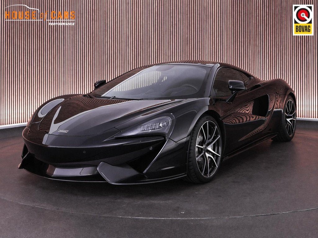 McLaren 570GT 3.8 570pk |luchtvering|Bowers&Wilkins|neus lif, Auto's, McLaren, Automaat, Achterwielaandrijving, Gebruikt, Zwart