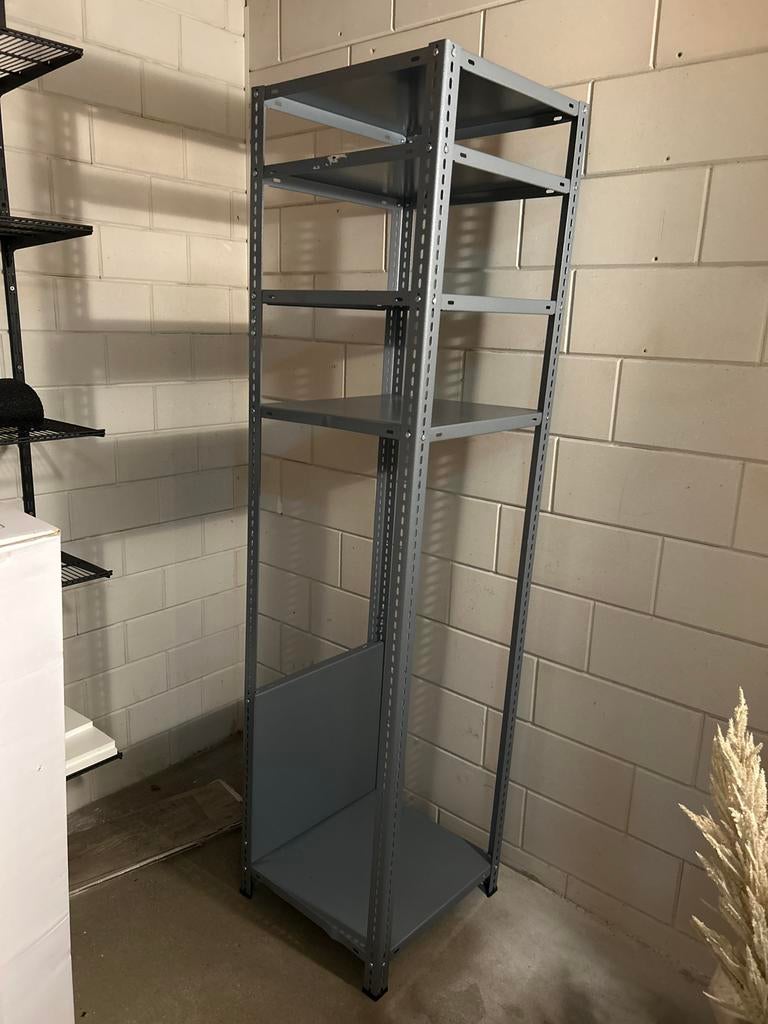Metalen stellingkast - 200x50x50 cm, Ophalen, Gebruikt