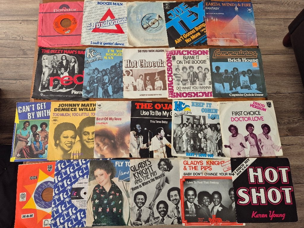 Collectie singles jaren '70 en '80, Gebruikt, 7 inch, Ophalen of Verzenden, Pop
