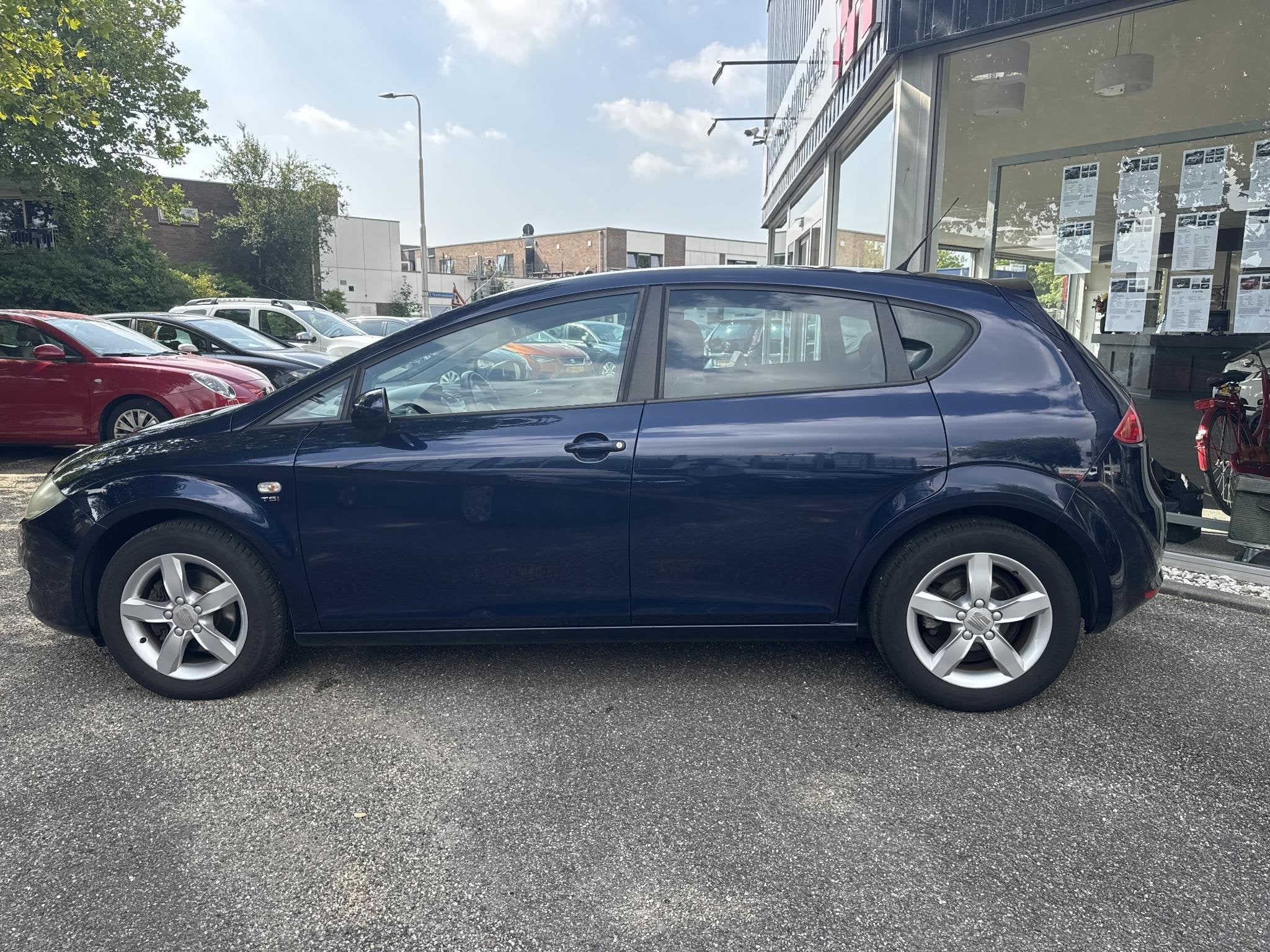 SEAT Leon 1.4 TSI Business Style Pro Airco/ Leder/ Cruise Co, Auto's, Seat, 125 pk, Gebruikt, Zwart, 4 cilinders