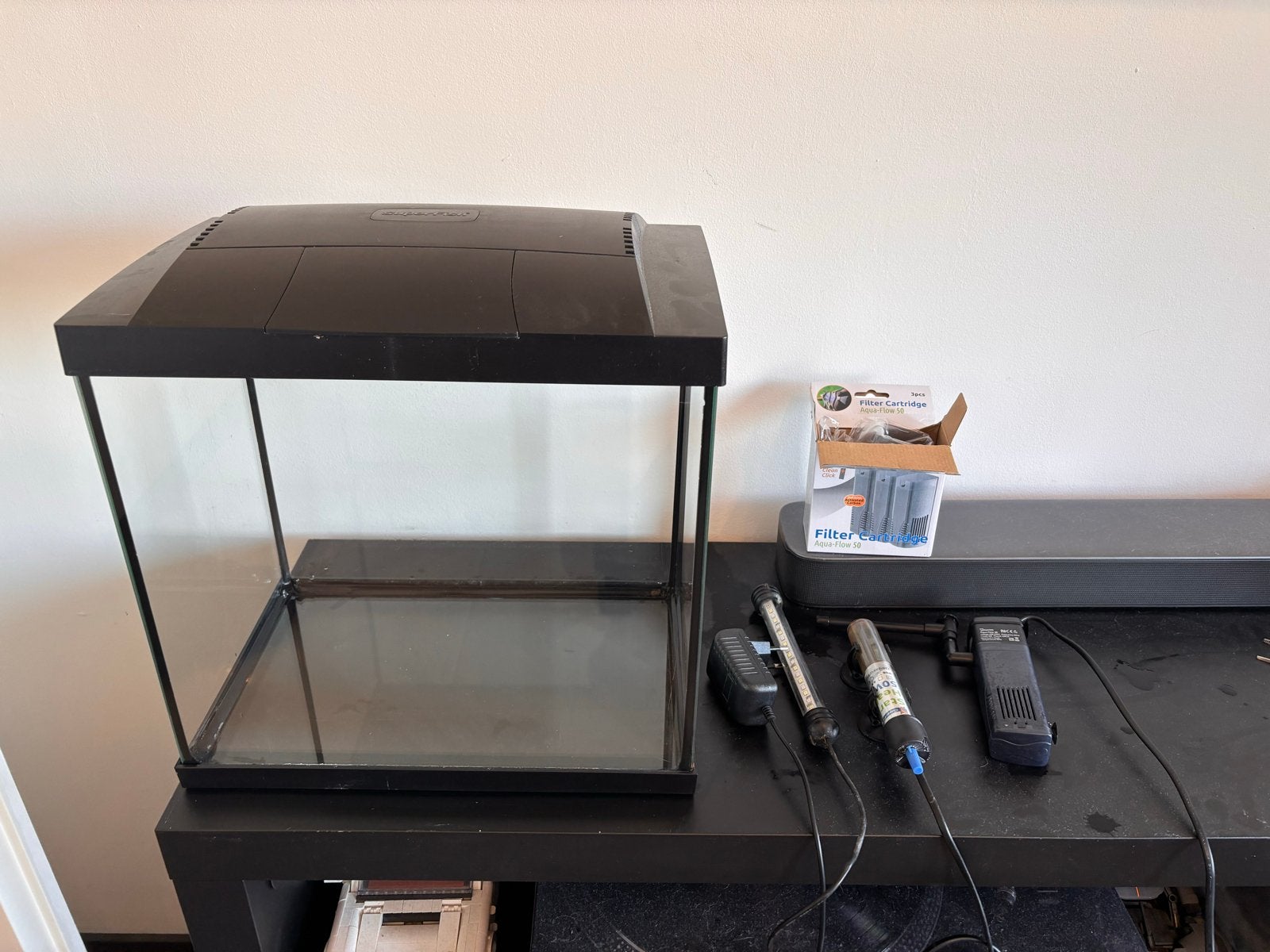 Superfish Aquarium 30 Liter + start benodigdheden., Ophalen, Vissenkom, Gebruikt, Superfish