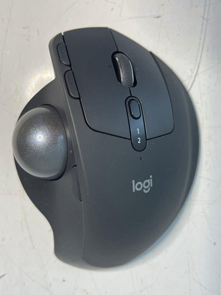 Logi MX Ergo Wireless Bluetooth Trackball M-R0065 EUC, Computers en Software, Muizen, Rechtshandig, Muis, Ergonomisch, ‘LOGITECH’