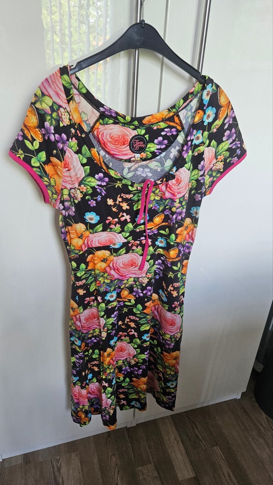 Tante Betsy Zomerjurkje - Maat M - Bloemenprint, Kleding | Dames, Jurken, Maat 38/40 (M), Tante Betsy, Overige kleuren, Ophalen of Verzenden