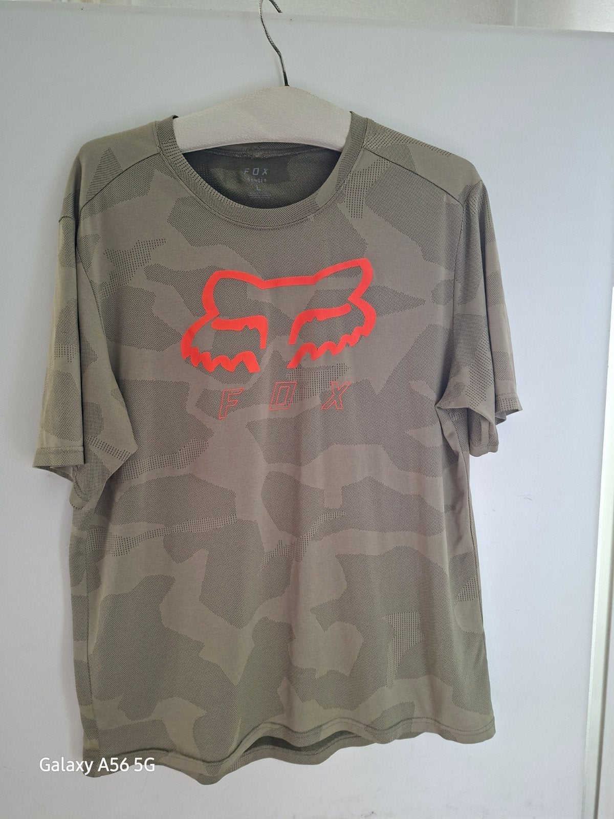 Fox MTB Shirt - Maat L - Donkergroen Camo, Kleding | Heren, Ophalen of Verzenden, Groen