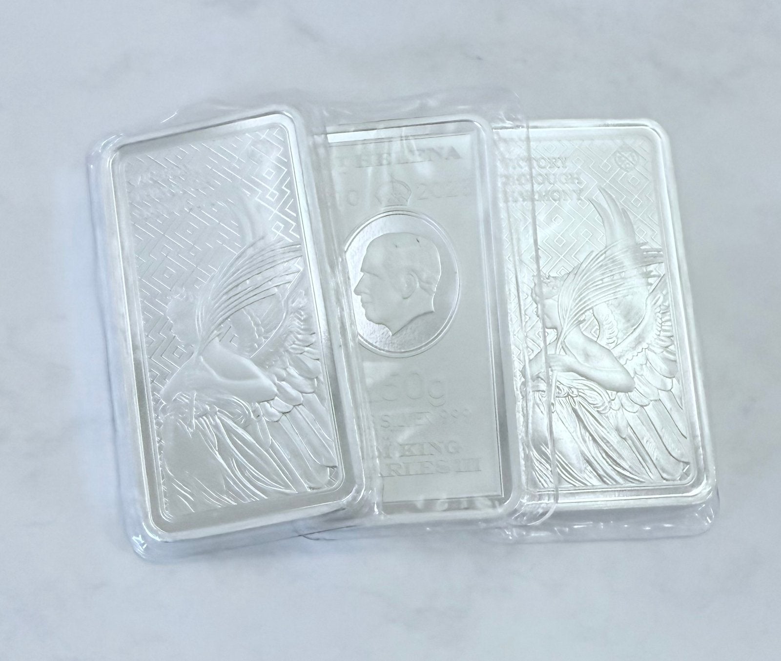 250 gram Zilver muntbaartje / East India Company / 999, Ophalen of Verzenden, Zo goed als nieuw, Zilver