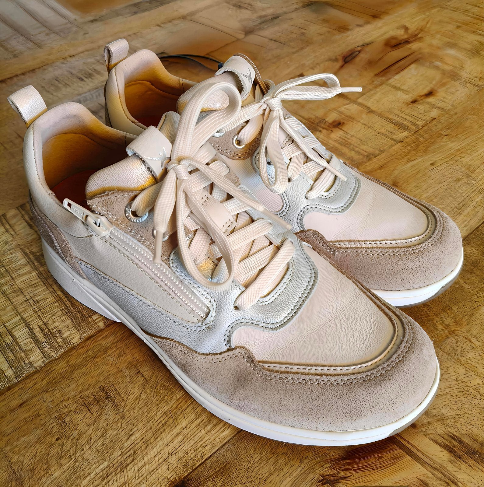 Xsensible Stretchwalker Grenoble sneakers dames, maat 39, Xsensible, Beige, Ophalen of Verzenden, Sneakers of Gympen