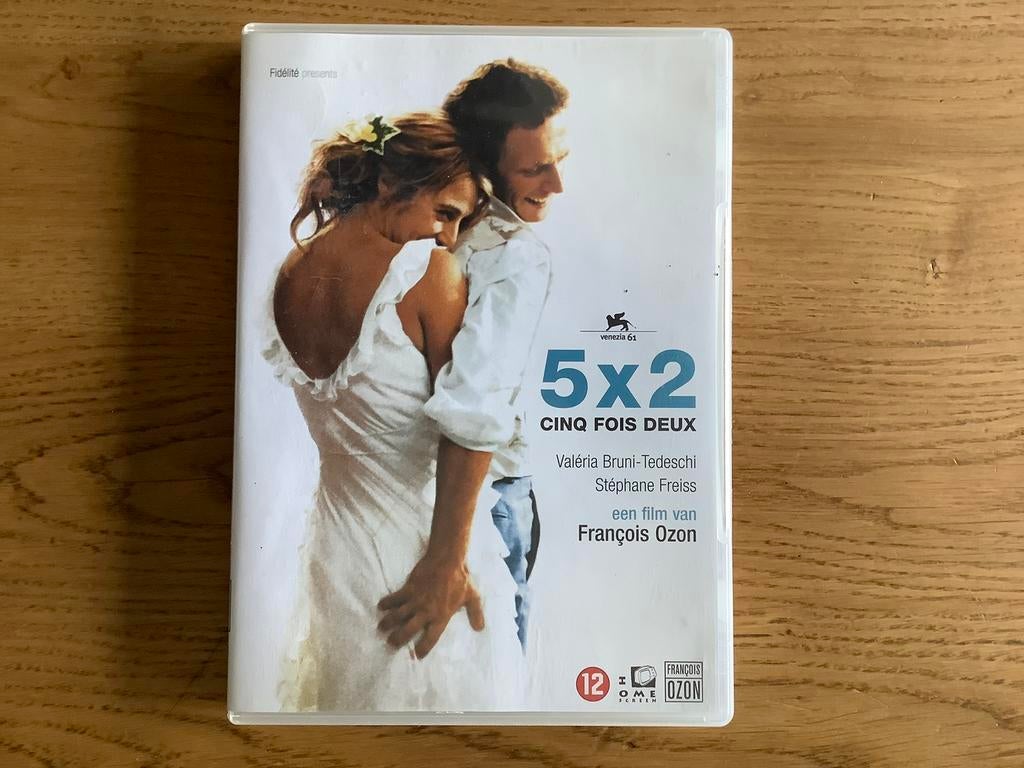 9). CINQ FOIS DEUX (5x2) François Ozon, Valeria Bruni., Cd's en Dvd's, Alle leeftijden, Ophalen of Verzenden, Zo goed als nieuw