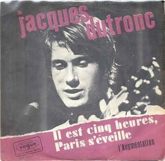 Jacques Dutronc- Il est cinq heures, Paris s'eveille, Verzenden, 7 inch, Zo goed als nieuw, Pop