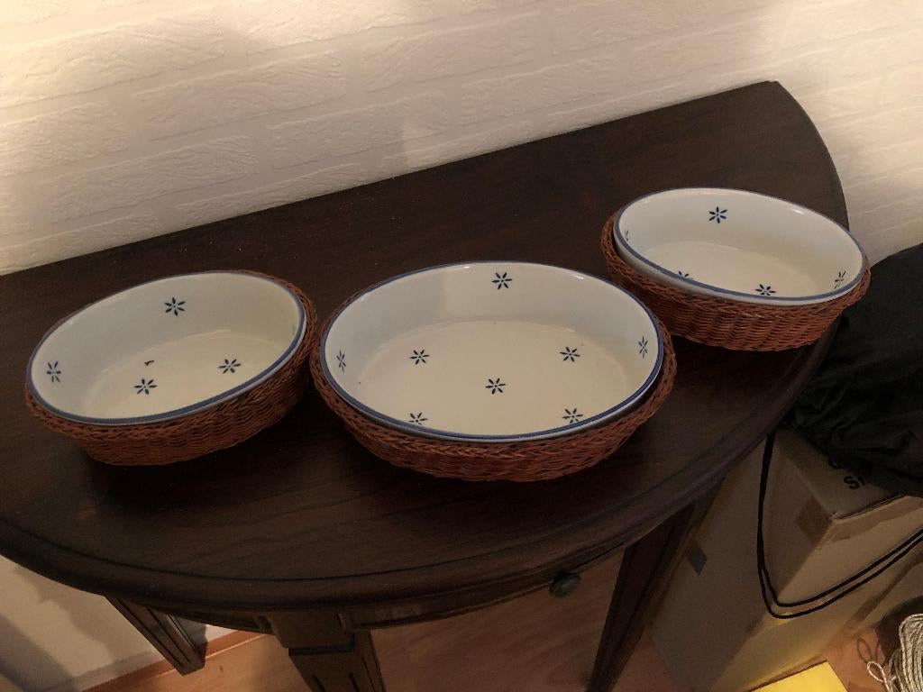 Ovenschaaltjes., Huis en Inrichting, Keuken | Servies, Ophalen of Verzenden, Zo goed als nieuw, Overige stijlen, Schaal of Schalen