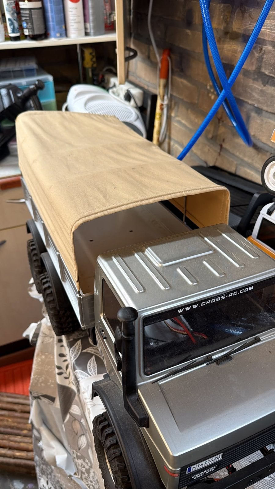 Crossrc NT6 RC-truck met Fusion motor en verlichting, Ophalen of Verzenden, Gebruikt