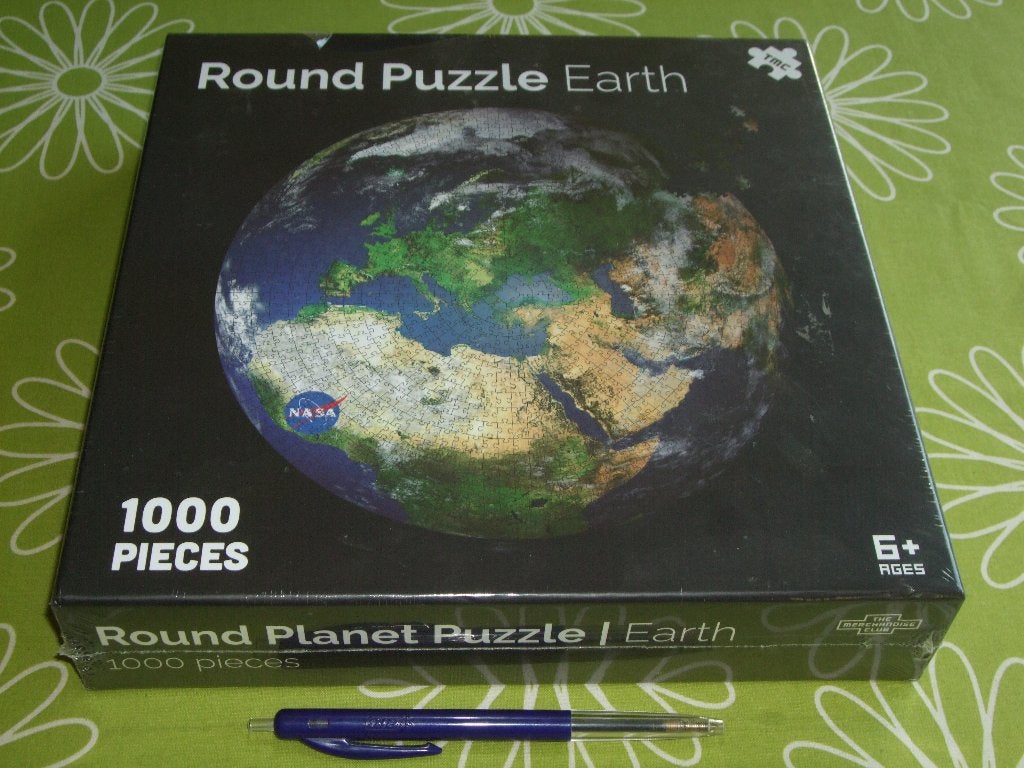 Nieuw in seal: Round Puzzle Earth 1000 stukjes, Ophalen of Verzenden, 500 t/m 1500 stukjes, Nieuw, Overige typen
