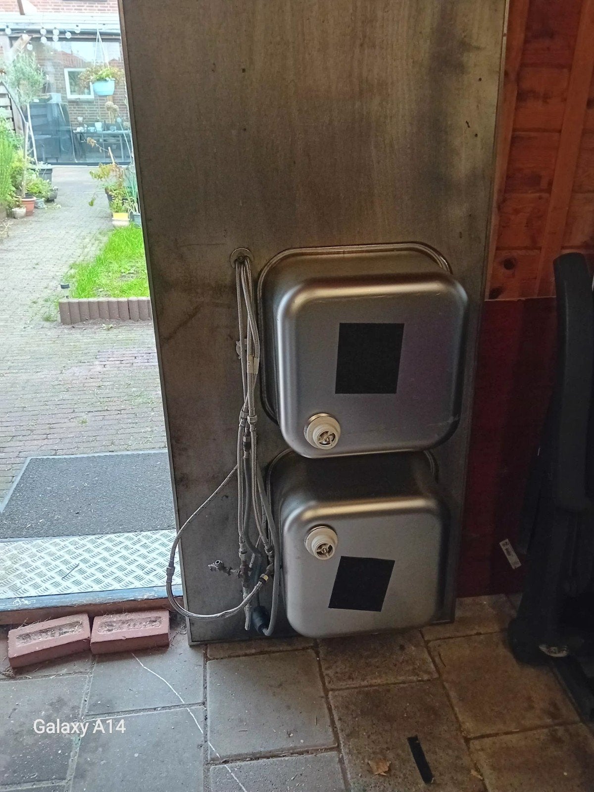 wasbak, Ophalen
