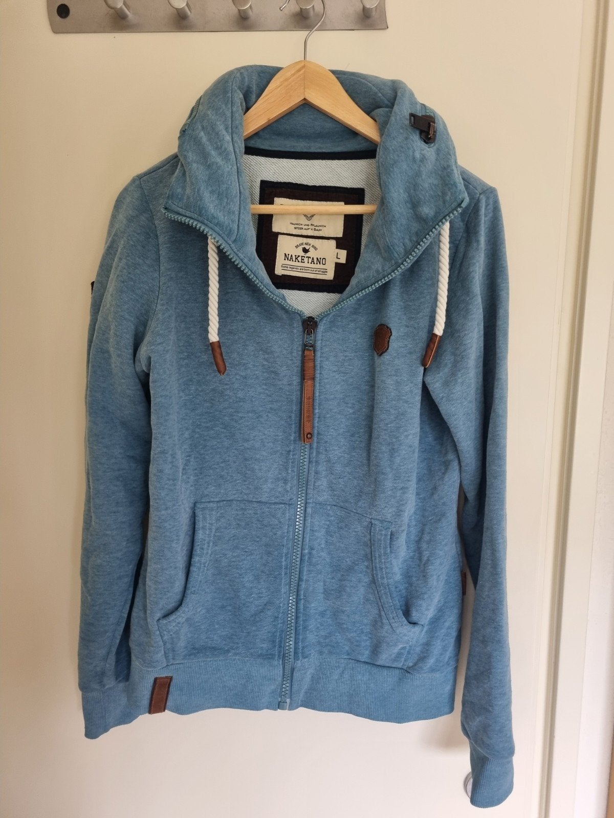 Naketano vestje maat L, Blauw, Maat 42/44 (L), Ophalen of Verzenden, Zo goed als nieuw