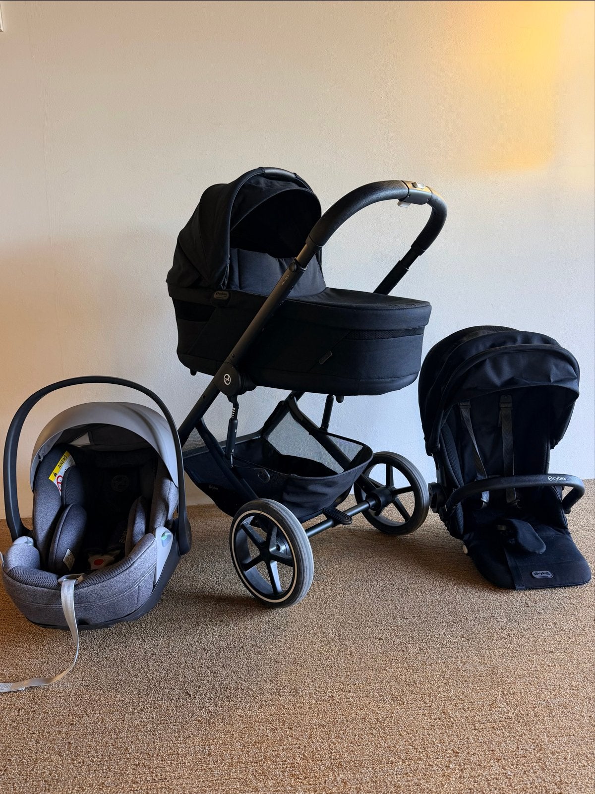 Cybex Balios S Lux 3-in-1 complete set (reiswieg, wandelwage, Overige merken, Ophalen of Verzenden, Zo goed als nieuw, Combiwagen