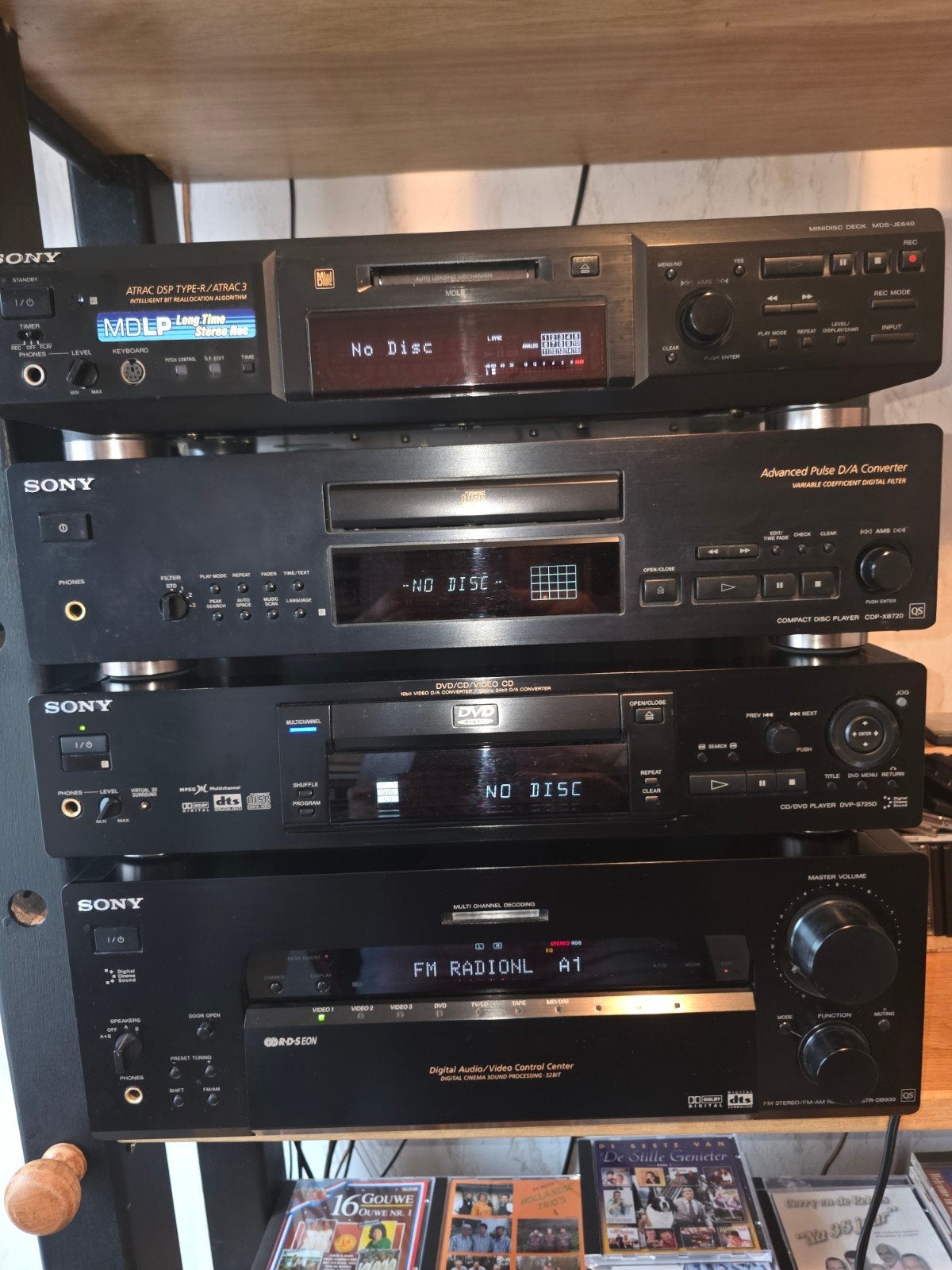 te koop sony.Qs set in nieuwstaat, Ophalen, Zo goed als nieuw, Sony, Losse componenten