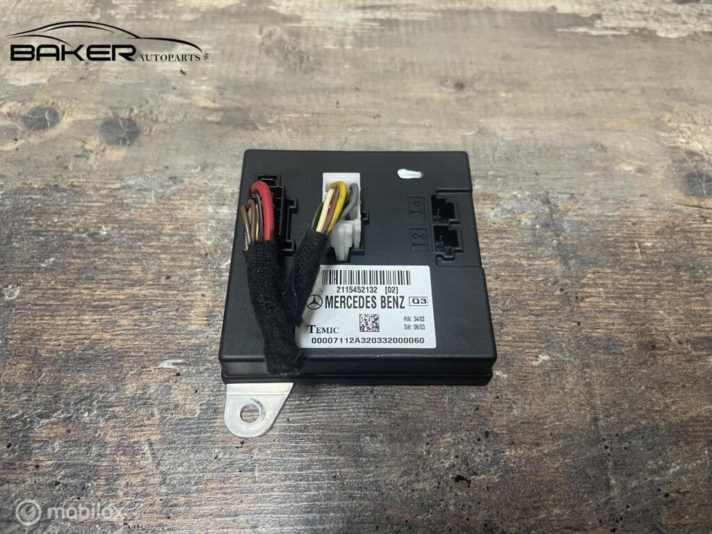 Sam module Mercedes E-klasse W211 S211 ('03-'06) 2115452132, Gebruikt, Mercedes-Benz, Ophalen of Verzenden, Mercedes-Benz