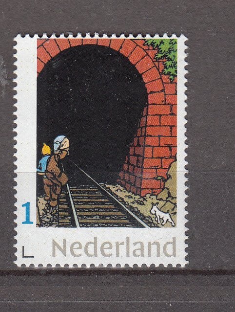 persoonlijke treinen met kuifje in de tunnel, Ophalen of Verzenden, Na 1940, Postfris