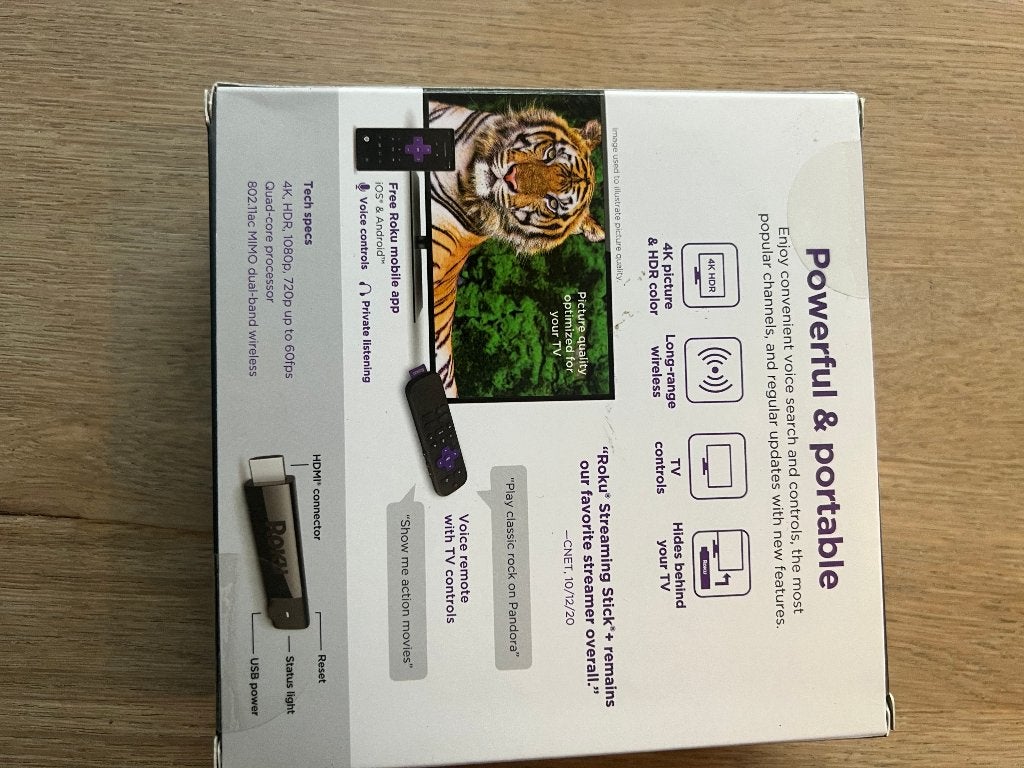 Roku streaming stick HD 4K HDR, Audio, Tv en Foto, Mediaspelers, Nieuw, Minder dan 500 GB, HDMI, USB 2.0, Ophalen of Verzenden