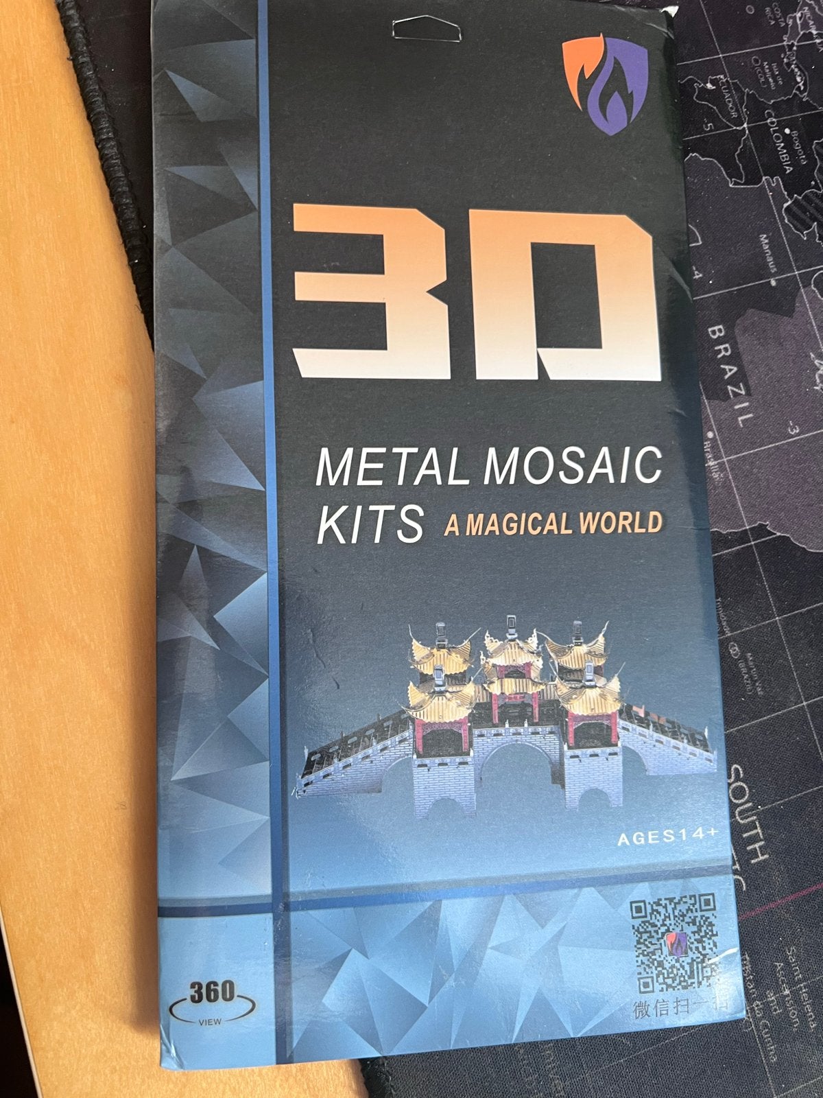 3D Metalen Mozaïek Kit - Draak (MC 031), Ophalen of Verzenden, Nieuw, Tank, Overige merken
