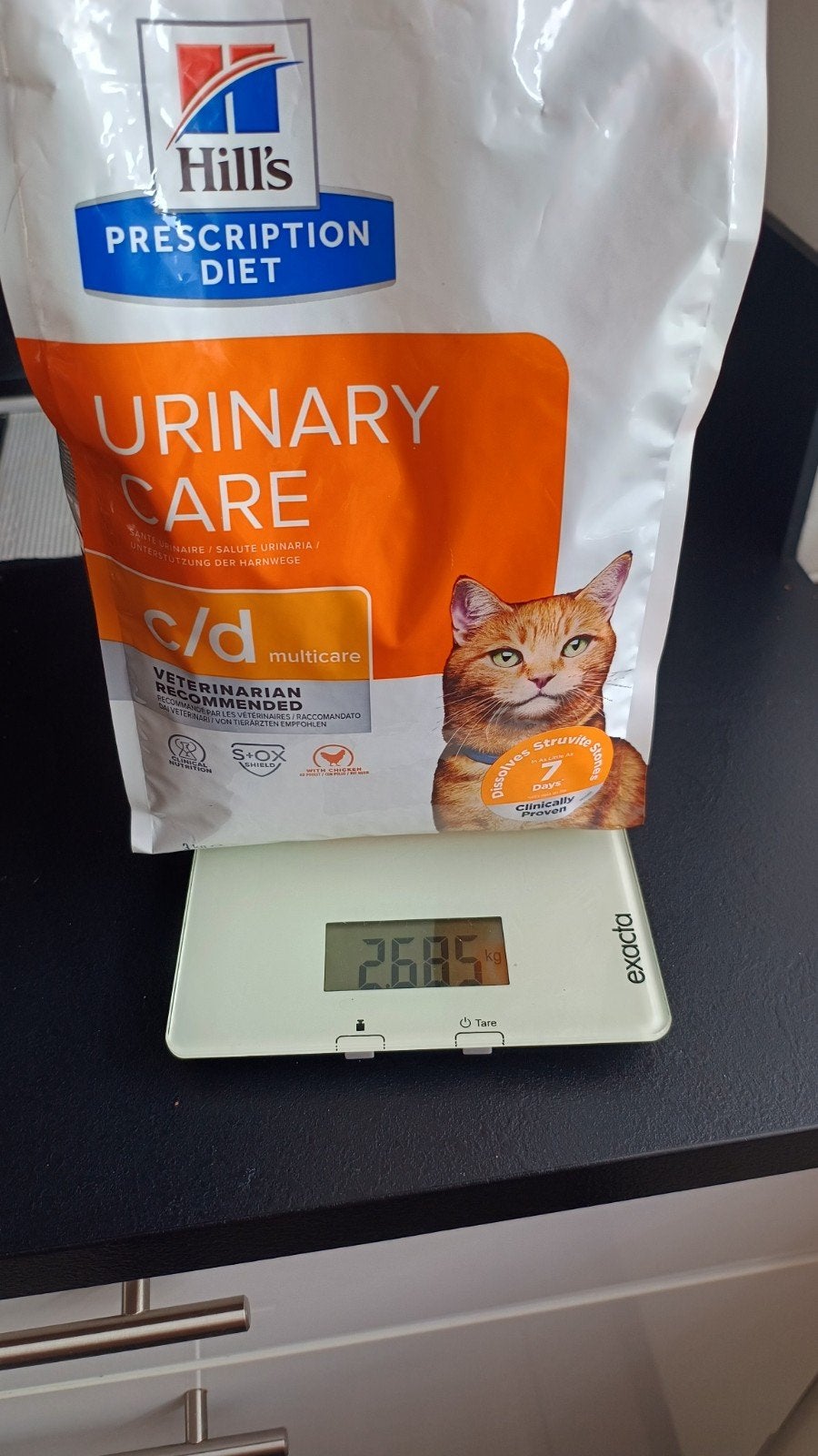 Hills urinary care C/D, Ophalen, Kat