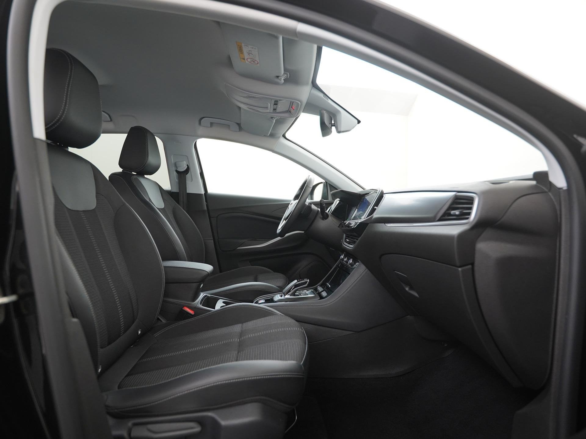 Opel Grandland 1.6 Turbo Plug-In Hybrid Elegance | Dodehoek, Auto's, 4 cilinders, Leder en Stof, Zwart, Hybride Elektrisch/Benzine