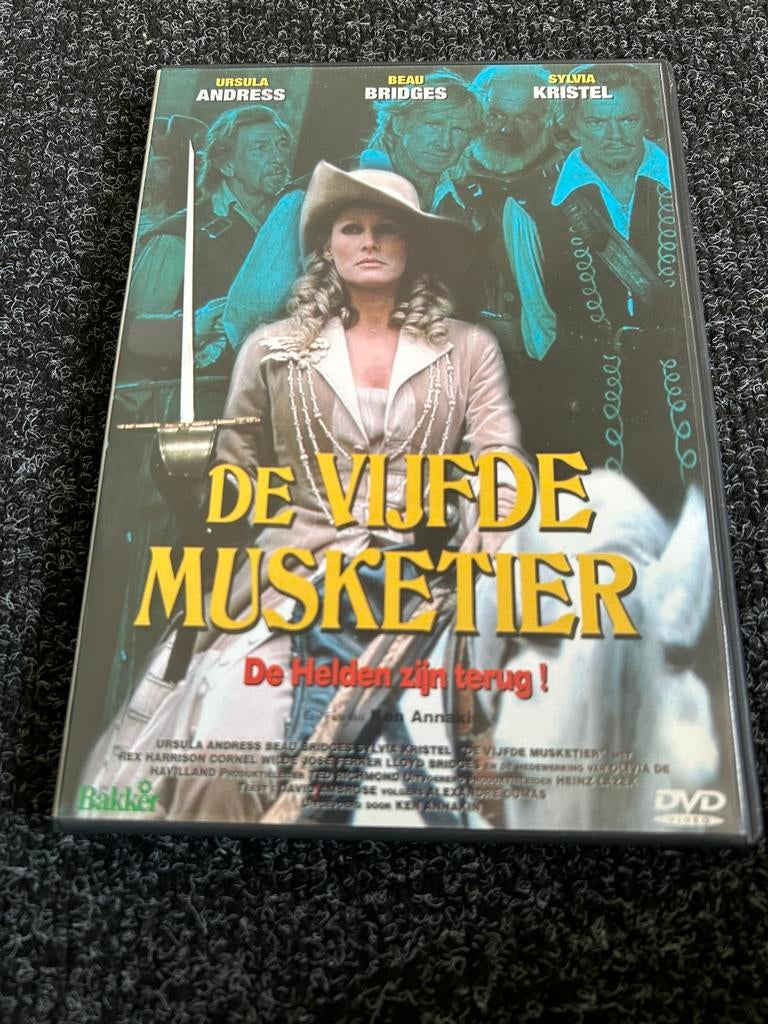 De vijfde musketier op dvd 1979, 1960 tot 1980, Gebruikt, Vanaf 16 jaar, Ophalen of Verzenden