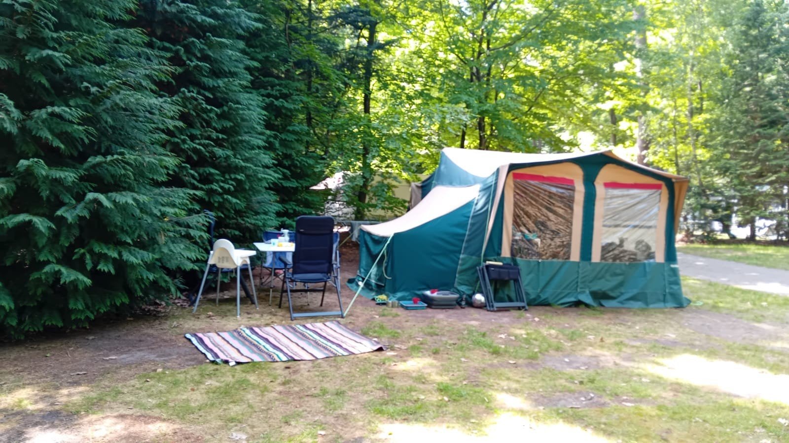Mooie Triago Oddesy vouwwagen snel op te zetten., Caravans en Kamperen, Tenten, Ophalen